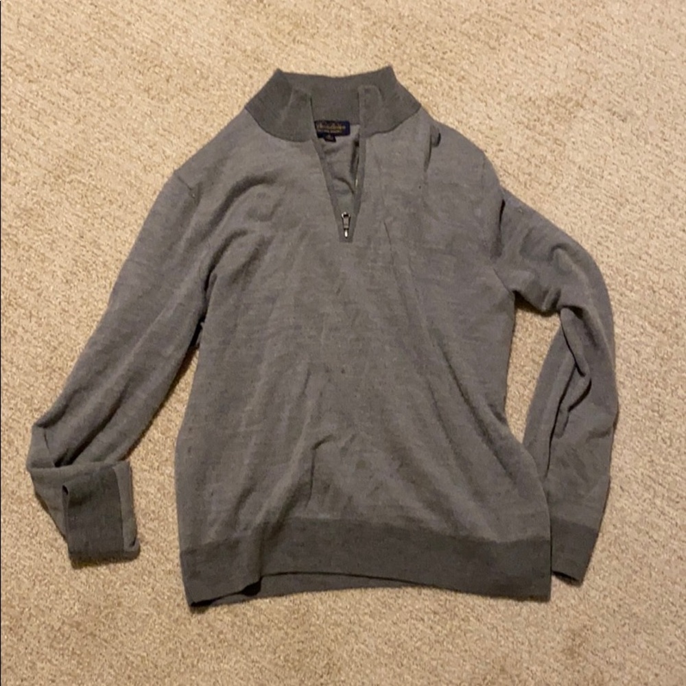 Brooks Brothers Gray Sweater